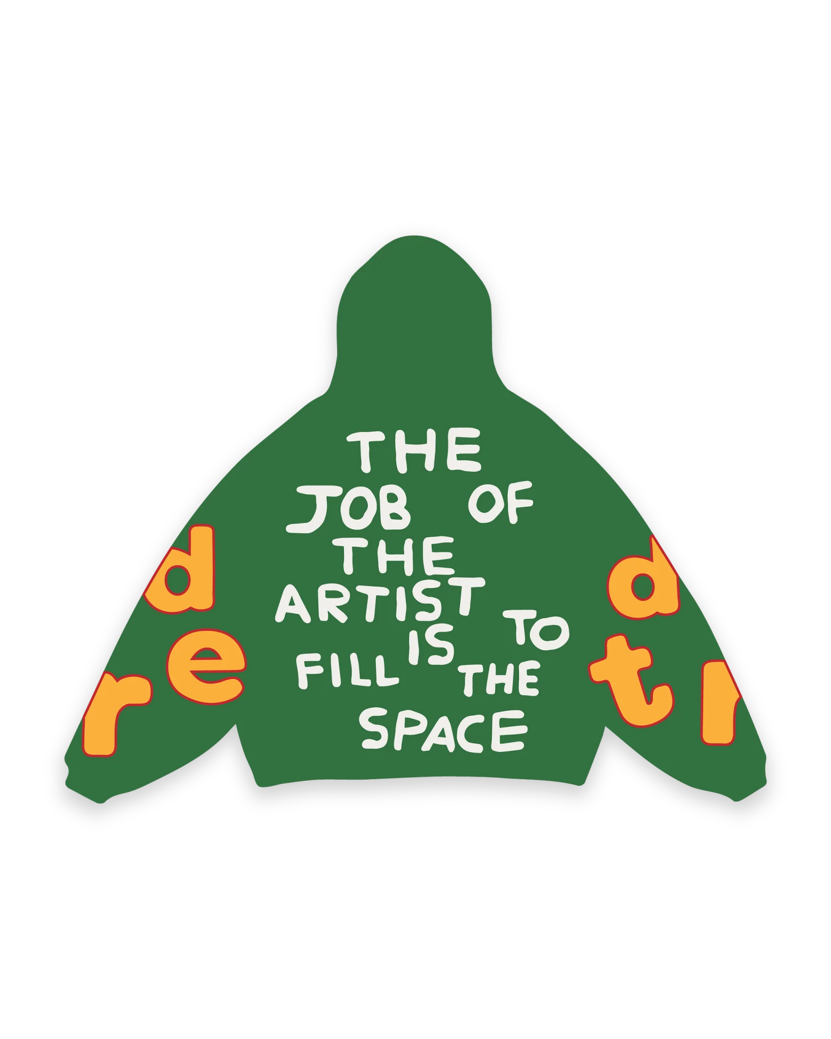 Fill The Space Scattered Hoodie - Image 3