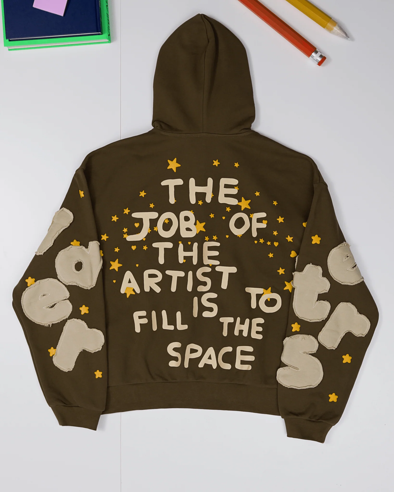 Fill The Space Appliqué Scattered Zip Up - Image 5