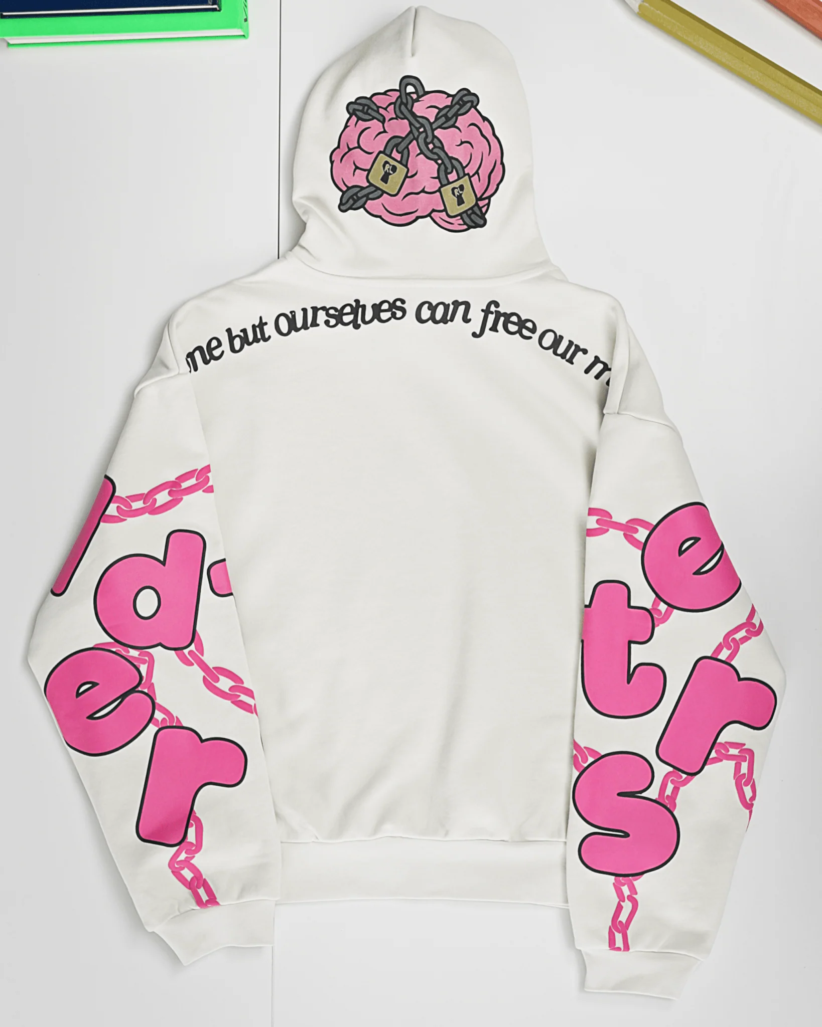 Free Our Minds Scattered Hoodie - Image 3