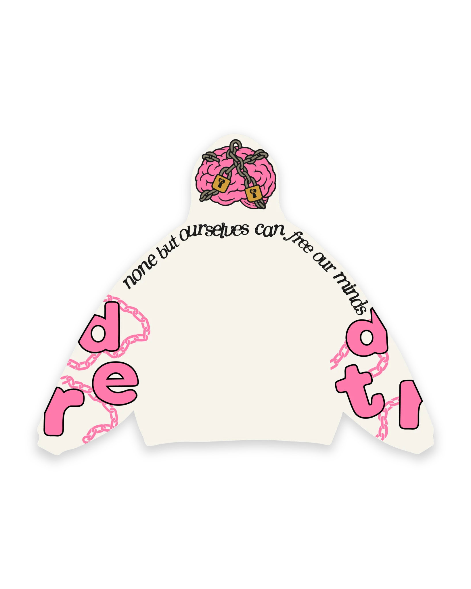 Free Our Minds Scattered Hoodie - Image 4
