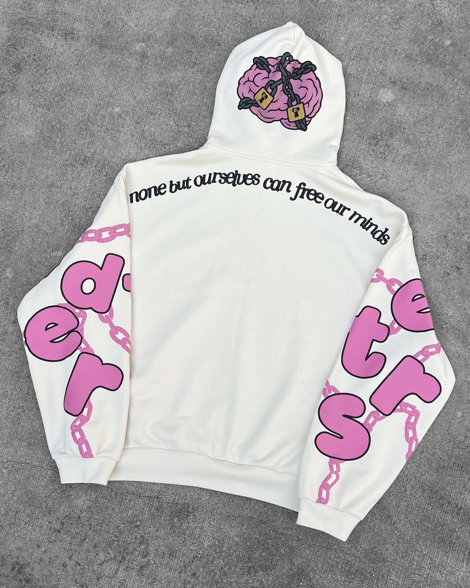 Free Our Minds Scattered Hoodie - Image 6