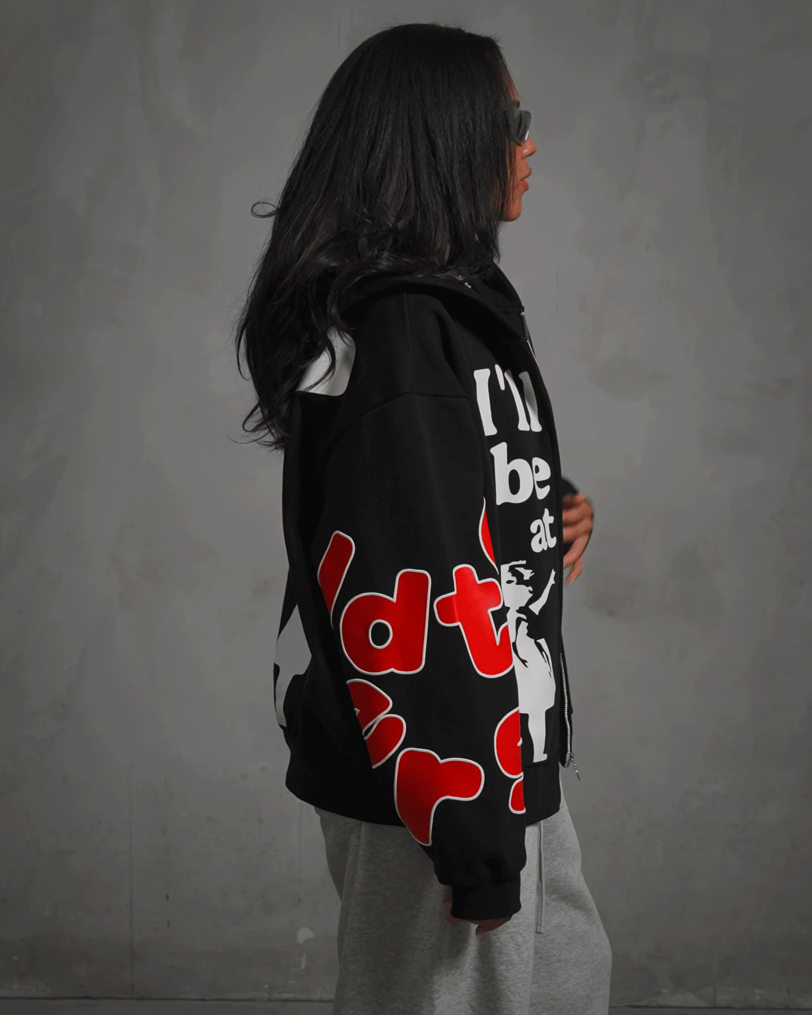 I'll Be At The Bank Scattered Zip Up - Image 9
