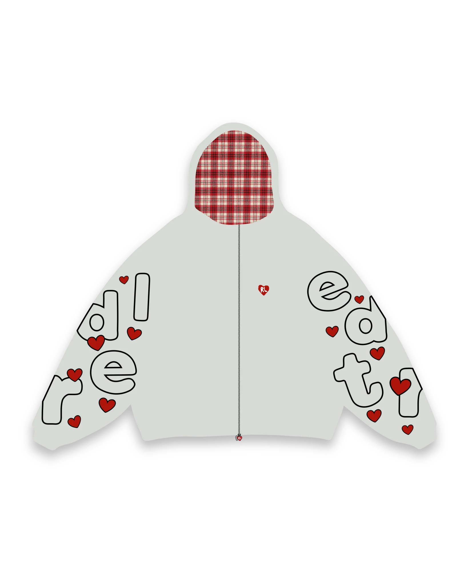 Love Letters Scattered Zip Up - Image 10