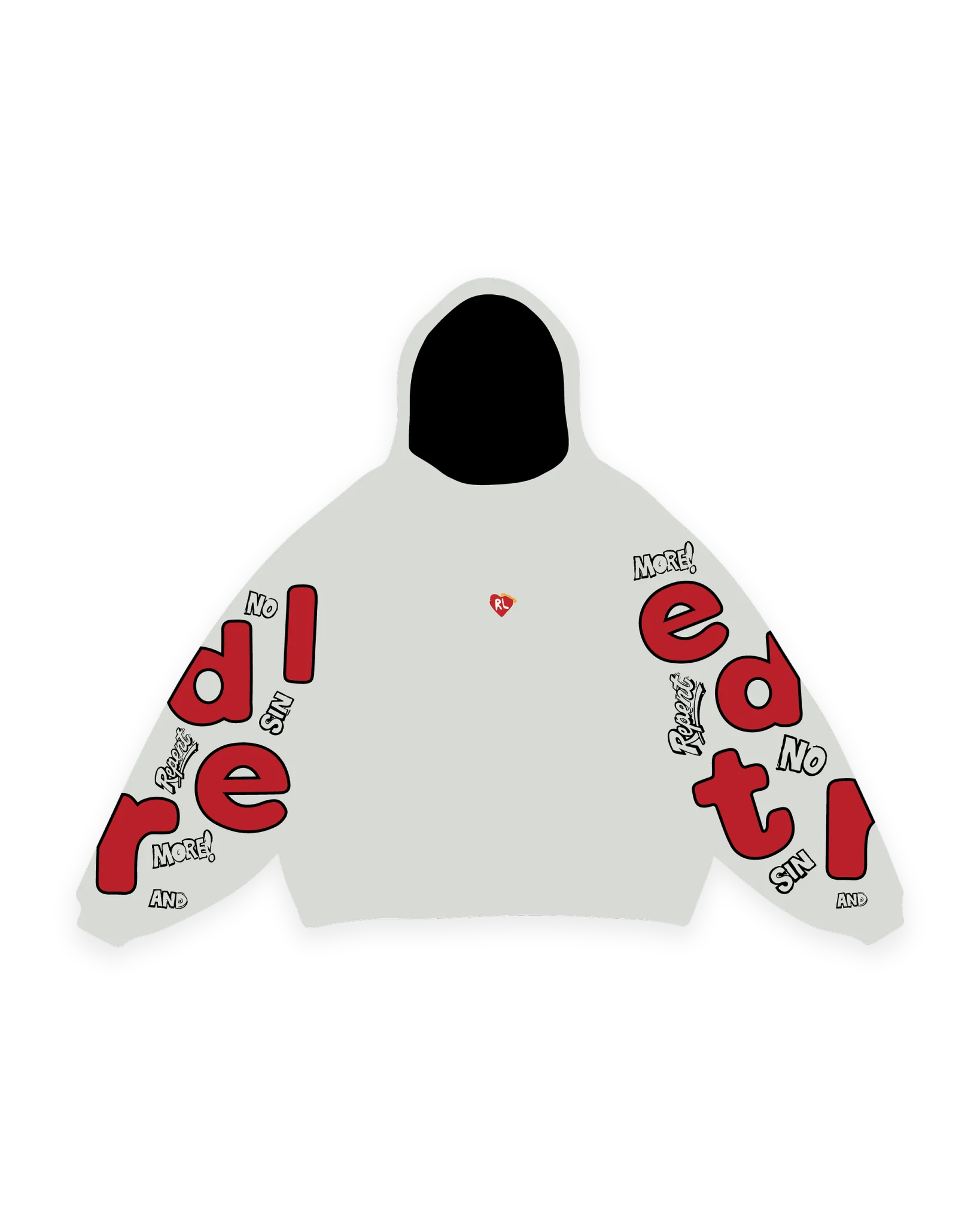 No More Sin Scattered Hoodie