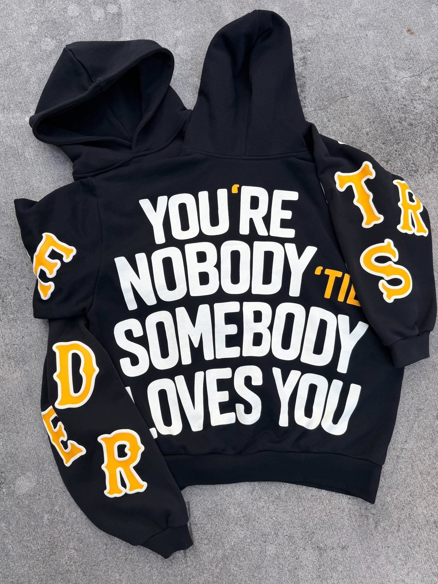 Nobody ’Til Scattered Hoodie - Image 4